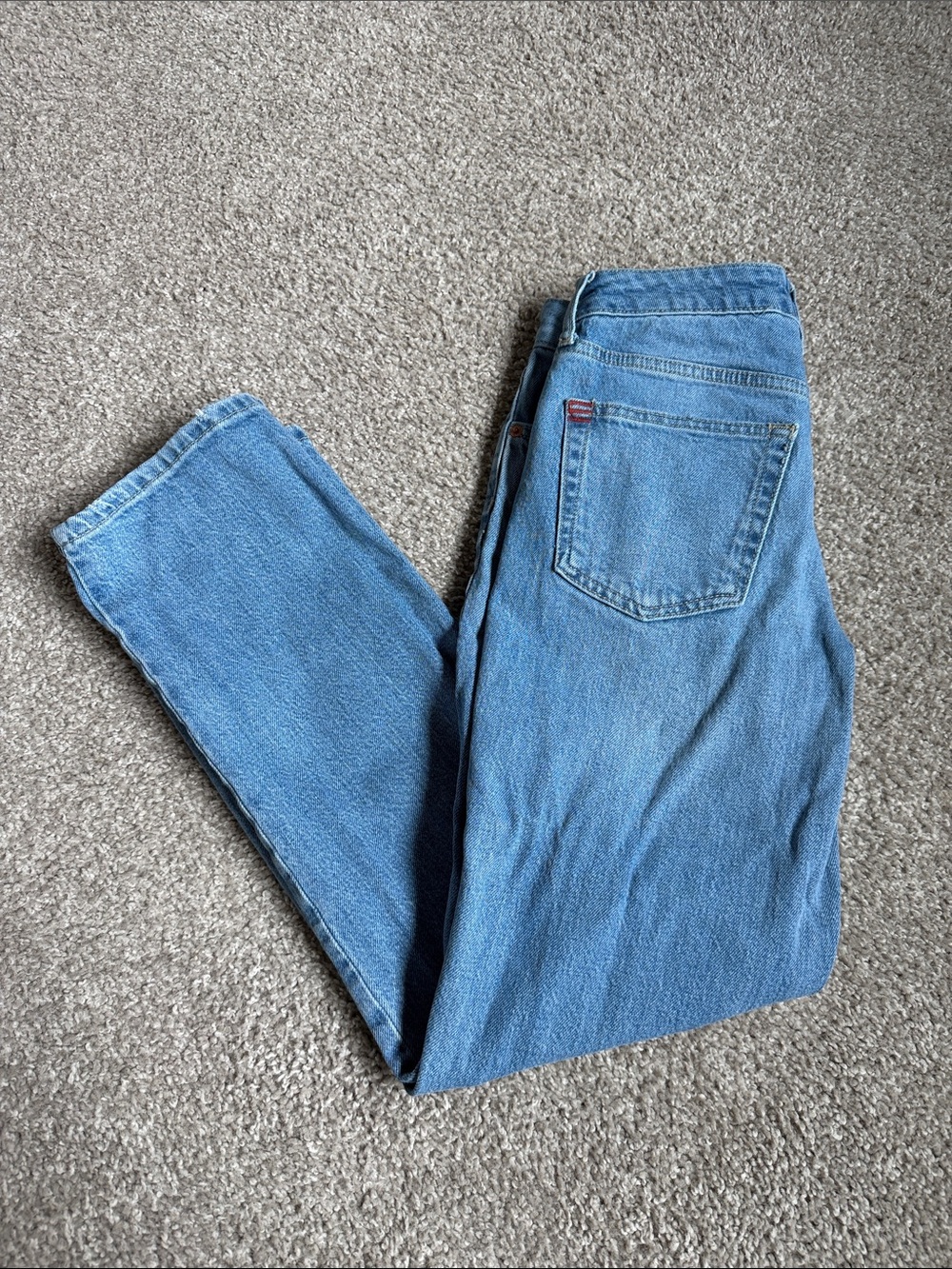 BDG Light Blue Distressed High-Rise Jeans
